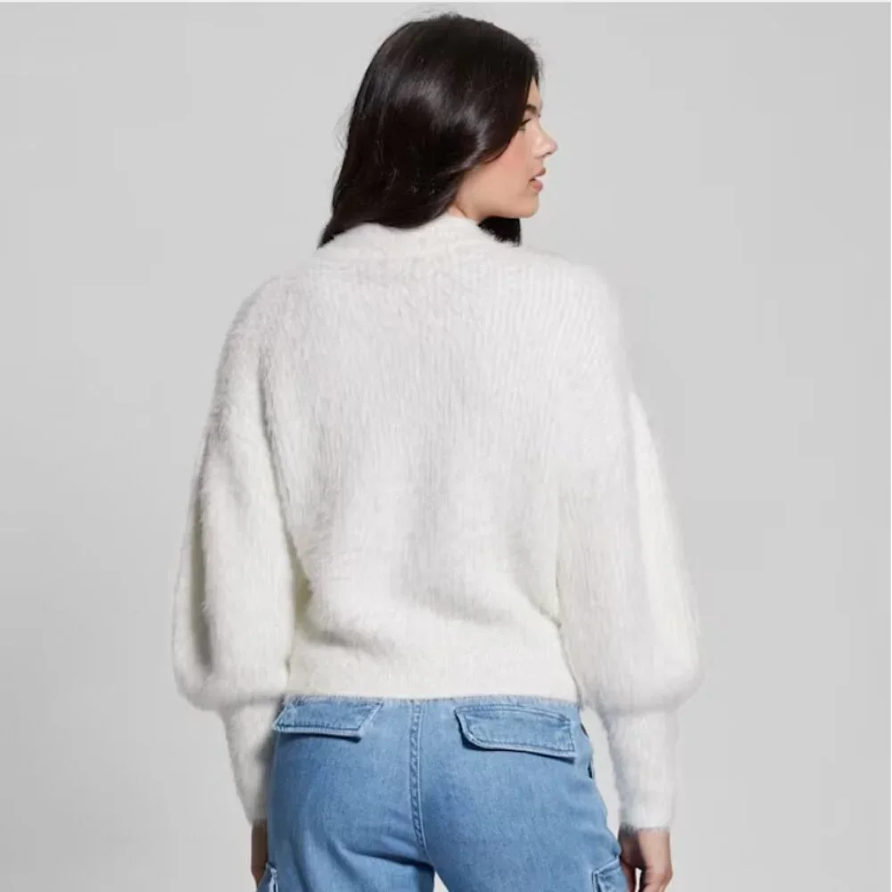 GUESS Fuzzy Sweater - Picture 3 of 5